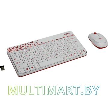 Комплект клавиатура + мышь Logitech MK240 Nano (920-008212) картинка 4